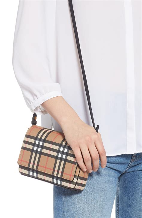 burberry hampshire crossbody bag price|burberry vintage check bag.